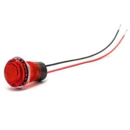 DIALIGHT PMI, FLAT, RED TNT DIFF, 12V 6571503103F